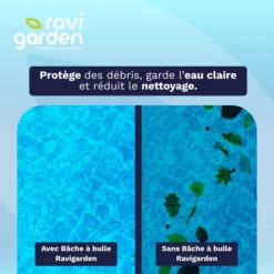Bâche à Bulles Pour Piscine Rectangulaire 5 X 3 M 300 Microns - Ravigarden -Raviday Piscine 032025 bache a bulle top5 3