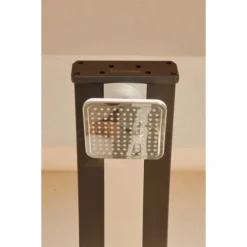 Douche Solaire Pour Piscine Formidra Spring 30 L - Anthracite / Aluminium Brossé -Raviday Piscine 11290 douche spring anthracite alu brosse tete