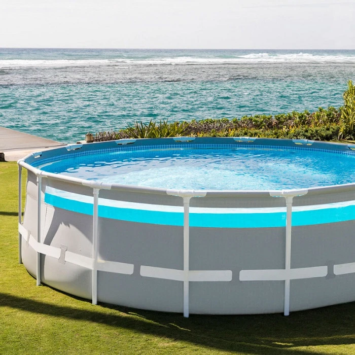 Piscine Tubulaire Ronde Intex Prism Frame Clearview 4,88 X 1,22 M 2 Piscine Tubulaire Ronde Intex Prism Frame Clearview 4,88 X 1,22 M – Image 2