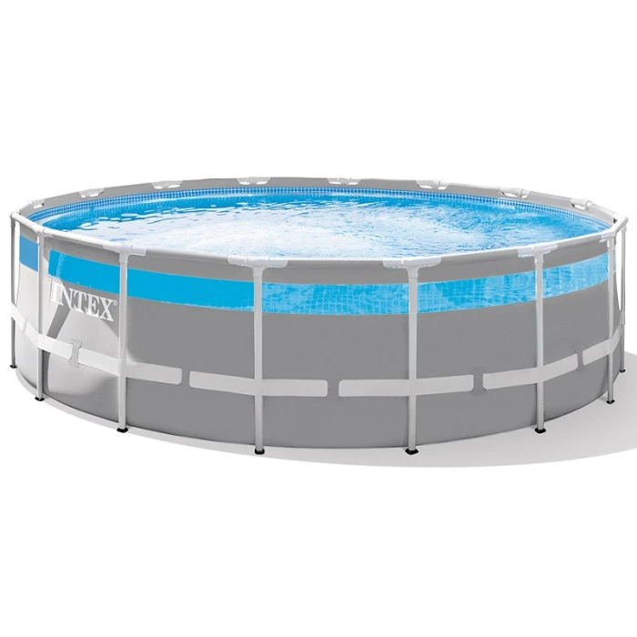 Piscine Tubulaire Ronde Intex Prism Frame Clearview 4,88 X 1,22 M 1 Piscine Tubulaire Ronde Intex Prism Frame Clearview 4,88 X 1,22 M