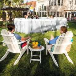 Piscine Tubulaire Ovale Intex Prism Frame 6,10 X 3,05 X 1,22 M -Raviday Piscine 26798np piscine tubulaire intex prism frame ovale 610 305 122 m couple