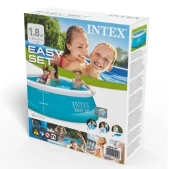 Piscine Gonflable Enfant Intex Easy Set 1,83 X 0,51 M -Raviday Piscine 28101np piscine autoportee intex easy set 183 51 packaging