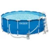 Kit Piscine Tubulaire Ronde Intex Metal Frame 4,57 X 1,22 M