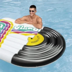 Matelas Gonflable De Piscine Bestway Disco -Raviday Piscine 43837 matelas gonflable piscine bestway lp lounger ambiance 3