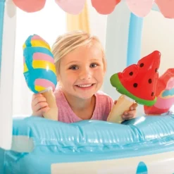 DETOCKAGE - Piscinette Gonflable Marchand De Glace Intex -Raviday Piscine 48672 piscinette marchand glace ambiance 3 c min