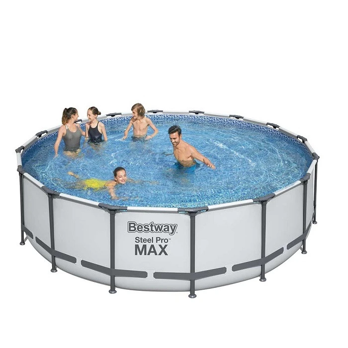 Piscine Tubulaire Ronde Bestway Steel Pro Max 4,88 X 1,22 M 2 Piscine Tubulaire Ronde Bestway Steel Pro Max 4,88 X 1,22 M – Image 2