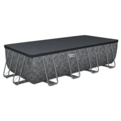 Piscine Tubulaire Rectangulaire Bestway APX 365 5,49 X 2,74 X 1,32 M + Filtration + Accessoires -Raviday Piscine 561ka piscine tubulaire rectangulaire bestway apx 365 549 274 132 couverture