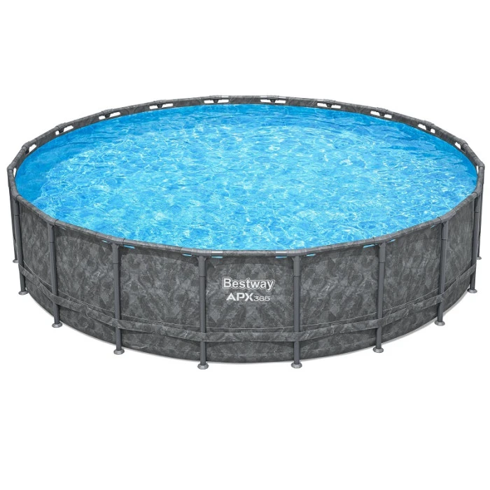 Piscine Tubulaire Ronde Bestway APX 365 6,10 X 1,32 M + Filtration + Accessoires 1 Piscine Tubulaire Ronde Bestway APX 365 6,10 X 1,32 M + Filtration + Accessoires