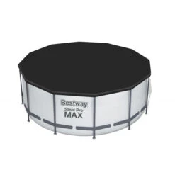 Piscine Tubulaire Ronde Bestway Steel Pro Max™ 366 X 122 Cm -Raviday Piscine 56420 bache