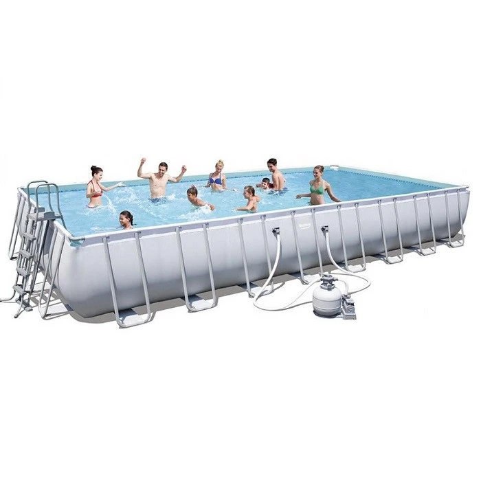 Piscine Tubulaire Rectangulaire Bestway Power Steel™ 9,56 X 4,88 X 1,32 M 2 Piscine Tubulaire Rectangulaire Bestway Power Steel™ 9,56 X 4,88 X 1,32 M – Image 2