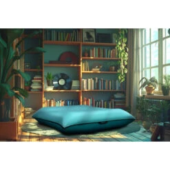 Pouf Géant Extérieur Flottant Intex - Bleu -Raviday Piscine 56794eu 3