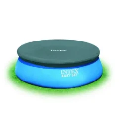 Bâche De Protection Pour Piscine Autoportée Ronde Intex Ø 3,66 M