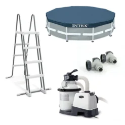 Piscine Tubulaire Ronde Intex Ultra XTR 4,88 X 1,22m -Raviday Piscine accessoires piscine tubulaire intex ultra xtr 26326gn