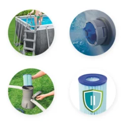 Piscine Tubulaire Rectangulaire Bestway Power Steel 4,12 X 2,01 X 1,22 Aspect Résine 9 Piscine Tubulaire Rectangulaire Bestway Power Steel 4,12 X 2,01 X 1,22 Aspect Résine -Raviday Piscine accessoires piscine tubulaire rectangulaire bestway power steel 412 201 122 1