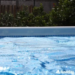 Bâche à Bulles Pour Piscine Ronde Intex Ø 3,66 M -Raviday Piscine bache bulles intex raviday 2 1
