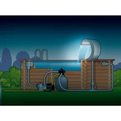 Cascade Pour Piscine Ubbink Mamba LED -Raviday Piscine cascade piscine ubbink mamba led sch ma 2