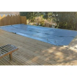 Couverture De Sécurité 4 Saisons Cov'Top - Piscine Entre 2,5 X 5 M Et 3 X 6 M - Gris