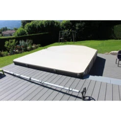 Couverture De Sécurité 4 Saisons Cov'Top - Piscine Entre 3 X 6 M Et 3,5 X 7 M - Beige 8 Couverture De Sécurité 4 Saisons Cov'Top - Piscine Entre 3 X 6 M Et 3,5 X 7 M - Beige -Raviday Piscine covt20x04msd couverture 4 saisons cov top beige poolco 2 3