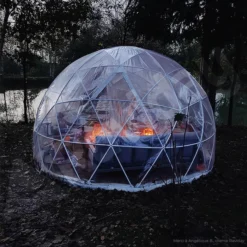 Abri Bulle Pour Spa Garden Igloo -Raviday Piscine garden igloo client raviday anb 1