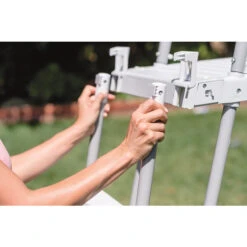 RECONDITIONNE - Échelle D'accès Piscine 1,22 M Intex -Raviday Piscine intex echelle acces piscine 122 cm 1 1