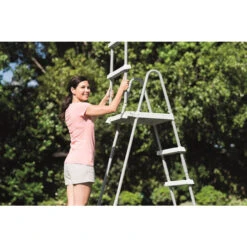 RECONDITIONNE - Échelle D'accès Piscine 1,22 M Intex -Raviday Piscine intex echelle piscine 122 cm 1 1