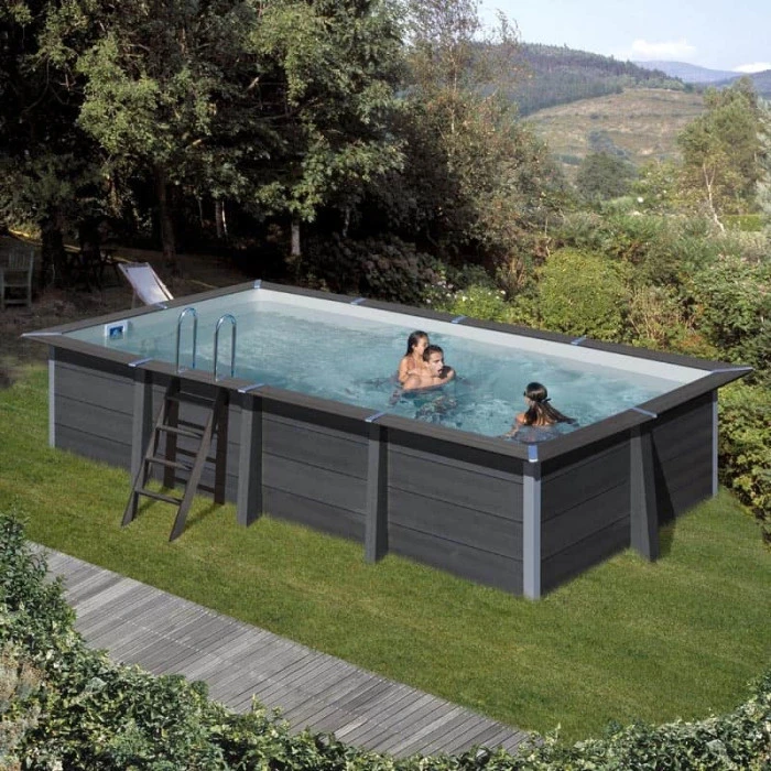 GRE Piscine Rectangulaire Composite Gré Avantgarde - 6,06 X 3,26 X 1,24 M 2 GRE Piscine Rectangulaire Composite Gré Avantgarde - 6,06 X 3,26 X 1,24 M – Image 2