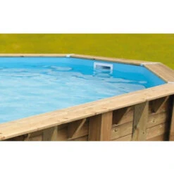 Liner Pour Piscine En Bois Ubbink - 355 X 550 Cm - Bleu