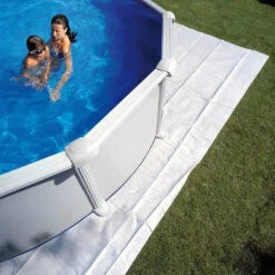 Tapis De Sol 110 G/m² GRE Pour Piscine Ø 2,50 M