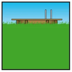 Piscine En Bois Rectangulaire Ubbink Linéa 15,50 X 3,50 X 1,55 M - Liner Beige -Raviday Piscine picto coupe enterre 1