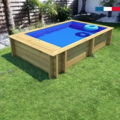 Piscine Pool'n Box Junior Procopi En Bois 3,7 X 2,4 M - Coffre Et Filtration Intégrés -Raviday Piscine piscine bois pool n box junior 5 min