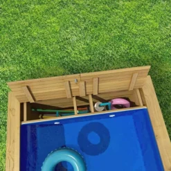 Piscine Pool'n Box Junior Procopi En Bois 3,7 X 2,4 M - Coffre Et Filtration Intégrés -Raviday Piscine piscine bois pool n box junior 6 min