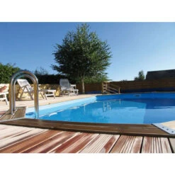 Piscine En Bois Octogonale Ubbink Azura 6,10 X 4 X 1,20 M - Liner Bleu 9 Piscine En Bois Octogonale Ubbink Azura 6,10 X 4 X 1,20 M - Liner Bleu -Raviday Piscine piscine ubbink azura 610 400 120 bleu 2