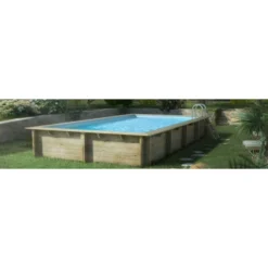 Piscine Weva Procopi En Bois 6 X 3 M -Raviday Piscine piscine procopi weva ambiance semi enterr e
