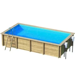 Piscine Weva Procopi En Bois 6 X 3 M -Raviday Piscine piscine procopi weva fond blanc