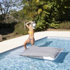 Pouf De Piscine Flottant Solar Xtrem - Gris 12 Pouf De Piscine Flottant Solar Xtrem - Gris -Raviday Piscine pouf de piscine dune gris 3