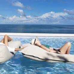 Pouf De Piscine Flottant Solar Xtrem - Sable -Raviday Piscine pouf de piscine dune sable 2