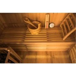 Sauna Traditionnel France Sauna SENSE - 3 Places -Raviday Piscine sn sense 3pk sauna vapeur france sauna sense 3places interieur