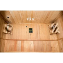 Sauna Traditionnel France Sauna ZEN - 2 Places -Raviday Piscine sn zen2pk sauna vapeur france sauna zen 2 places plafond