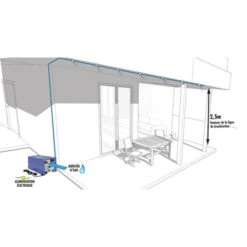 Système De Brumisation Haute Pression O'Fresh - 20 Buses 11 Système De Brumisation Haute Pression O'Fresh - 20 Buses -Raviday Piscine systeme de brumisation haute pression 20 buses 2