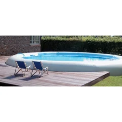 Piscine Ronde Zodiac Winky 5 / 105 -Raviday Piscine terrasse 1